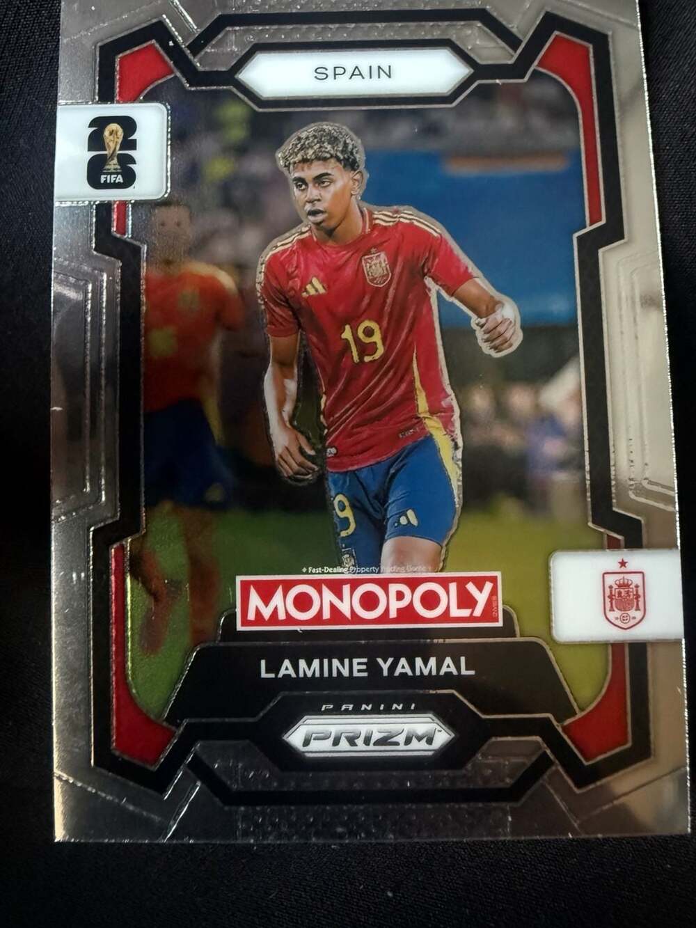 2026 Panini Prizm Monopoly FIFA World Cup #41 Lamine Yamal